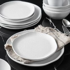 Best Sale 🔔 Stone Lain Abigail Stoneware Dinnerware Set - White 😀 -Cheap Stonelain Store yvvy8oqwvdslbdutp9tp