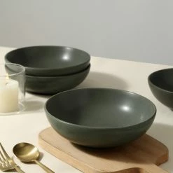 Wholesale 👏 Stone Lain Griffin Stoneware Dinnerware Set - Green 😉 -Cheap Stonelain Store z6avo1qzairerdztmuxw