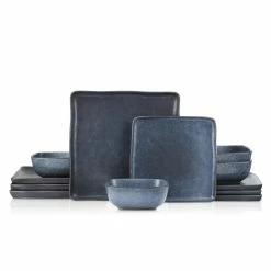 Top 10 ⭐ Stone Lain Jonny Stoneware Dinnerware Set - Blue 🤩